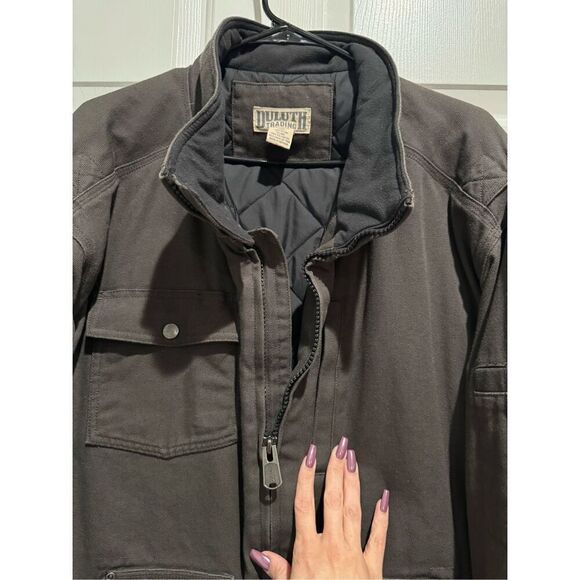 NWOT Duluth Trading Company Men's Superior Windproof Fire Hose Jacket Size 3XL - Picture 4 of 12